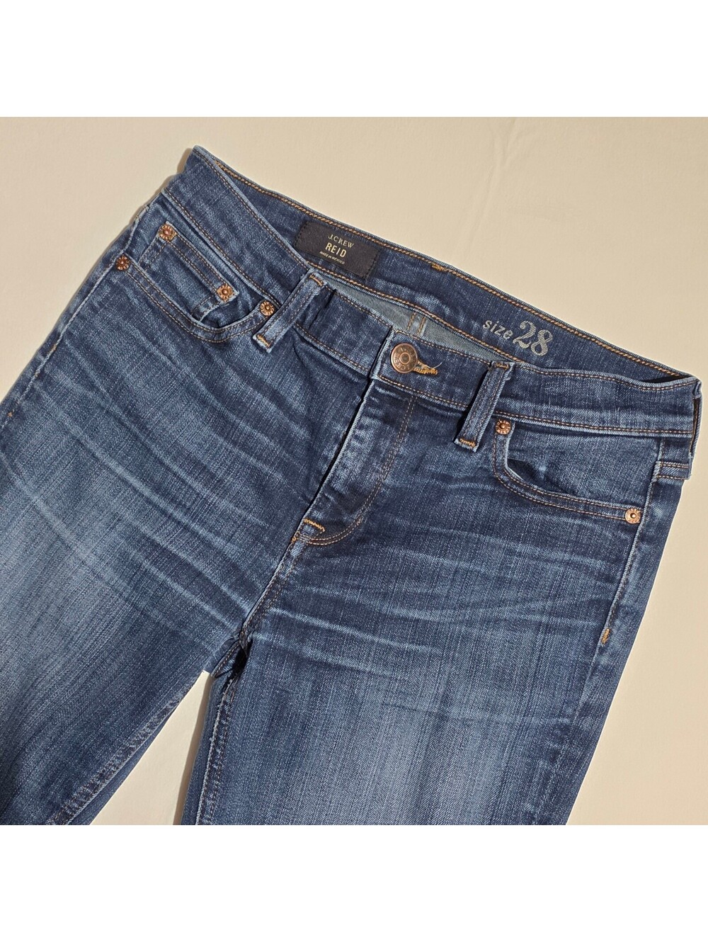 J.Crew Reid Size 28 Blue Denim Jeans